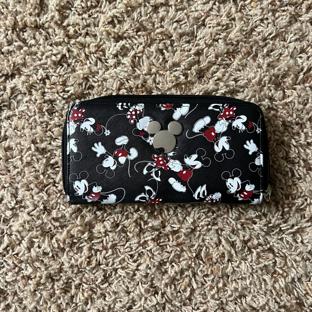 Disney Black and Red Wallet